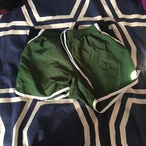 Green Athletic Shorts!